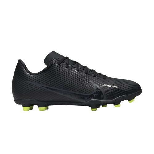 Nike Mercurial Vapor 15 Club FG MG - Black/Summit White/Volt/Dark Smoke Grey - DJ5958-001