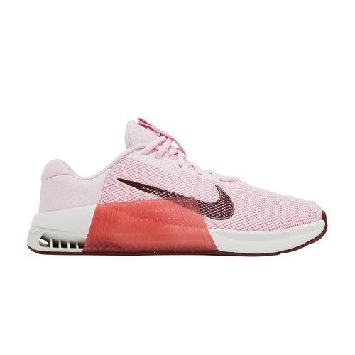 Nike Metcon 9 | Size 8 - Pink Foam/Platinum Tint/Adobe/Dark Team Red - DZ2537-601
