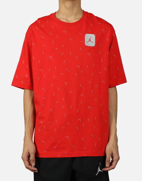 Nike MJ LEGACY AJ5 AOP TEE - RED - CW7100-657