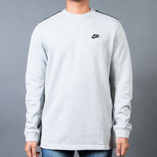 Nike Modern Crewneck grey dk grey heather black - Grey/Dk Grey Heather/Black - 727334-063