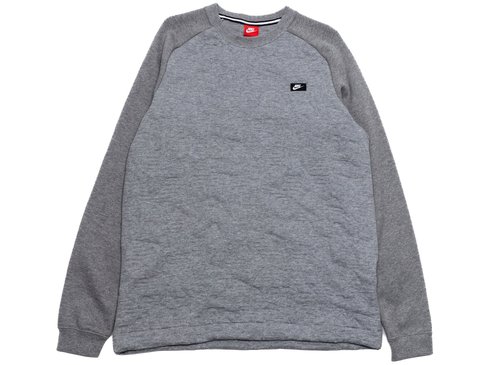 Nike Modern Crewneck - Heather Grey/Black - 806679-091