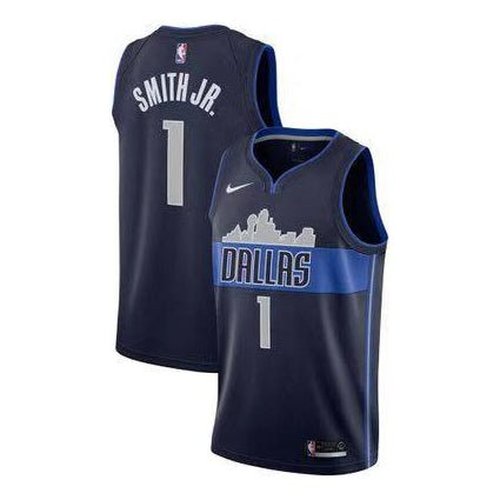 Nike NBA Basketball Vest SW Fan Edition Dallas Mavericks 1 - Blue - 877202-421