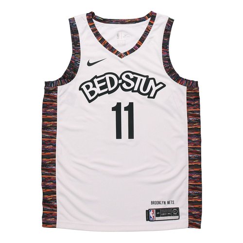 Nike NBA Brooklyn Nets 2019/20 City Fan Edition Jersey - White/Pink - AV4622-102