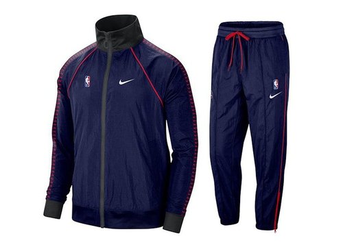Nike NBA Brooklyn Nets Courtside Tracksuit - Dark Blue - DB1999-492