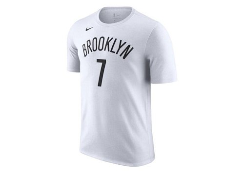 Nike NBA Brooklyn Nets Kevin Durant T-Shirt - White - CV8504-102