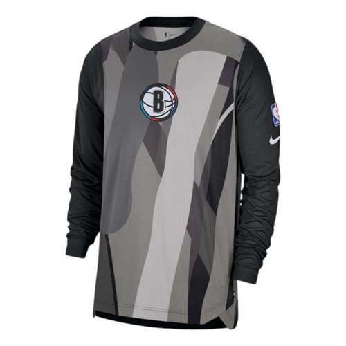 Nike NBA Brooklyn Nets Long-Sleeve - Black - FZ0082-010