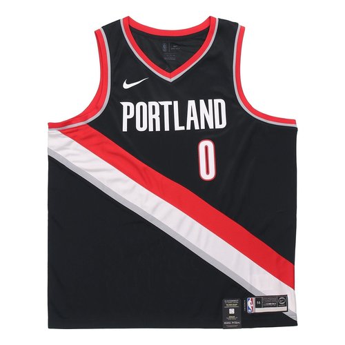 Nike NBA Damian Lillard Icon Edition Swingman Jersey - Black - 864505-010