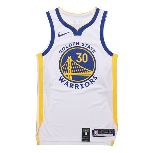 Nike NBA Jersey AU Basketball Jersey Golden State Warriors Curry For - White - AV4921-100