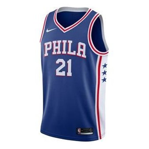 Nike NBA Jersey Basketball Jersey/Vest SW Fan Edition Philadelphia 76ers 21 Team limited - Blue/White - 864501-497