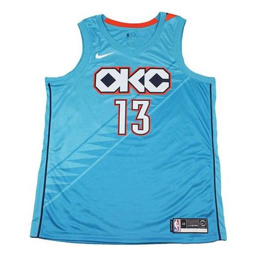 Nike NBA Jersey Paul George 13 18-19 NBA SW Sky blue - Sky Blue - AJ4632-444