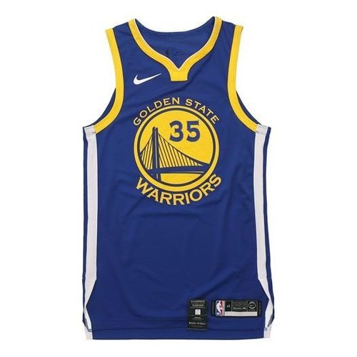 Nike NBA KD Warriors Icon Edition Authentic Jersey - Blue - AV2643-495