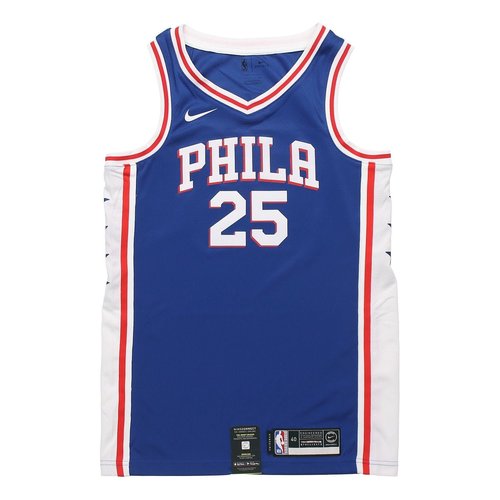 Nike NBA Retro Basketball Jersey/Vest SW Fan Edition Philadelphia 76ers Simmons 2 No. 5 - Blue - CJ7678-497