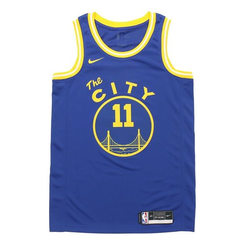 Nike NBA Sports Basketball Jersey SW Fan Edition 20 Season Golden State Warriors 11 - Blue - CN1024-495