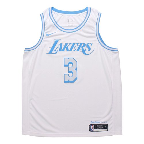 Nike NBA Anthony Davis Los Angeles Lakers 2020/21 City Edition Swingman Jersey #6 - White - CN1737-101