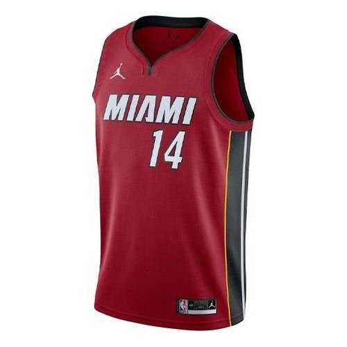 Nike NBA SW Fan Edition Miami Heat Sports Basketball Jersey/Vest Jersey - Red - CV9483-608