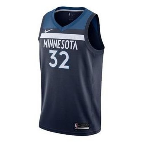 Nike NBA Towns Timberwolves 3 2 Fan Edition Basketball Jersey/Vest Navy Blue Dark blue - Dark Blue - 864491-420