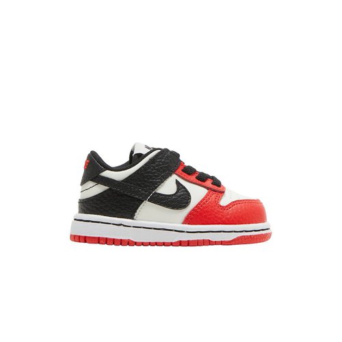 NBA x Nike Dunk Low EMB - Sail/Black/Black/Chile Red - DC9562-100