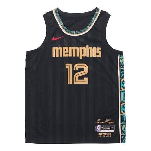 Nike NBA x Ja Morant Memphis City Edition Basketball Jersey - Black - CN1739-010