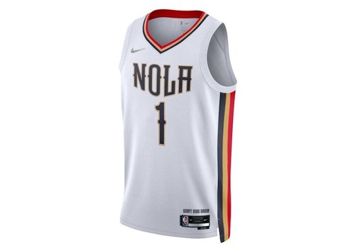 Nike New Orleans Pelicans City Edition - White/Club Gold - DB4037-100