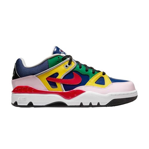 Nigo x Nike Air Force 3 Low SP Otsumo Plaza Japan Exclusive - Blue Void/University Red/Tour Yellow - HV0489-400