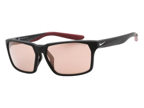 Nike Nik Mavrick Rag Rctangular Sunglasss DC329601159 - Matte Black Course Tint (Maverick/Rge