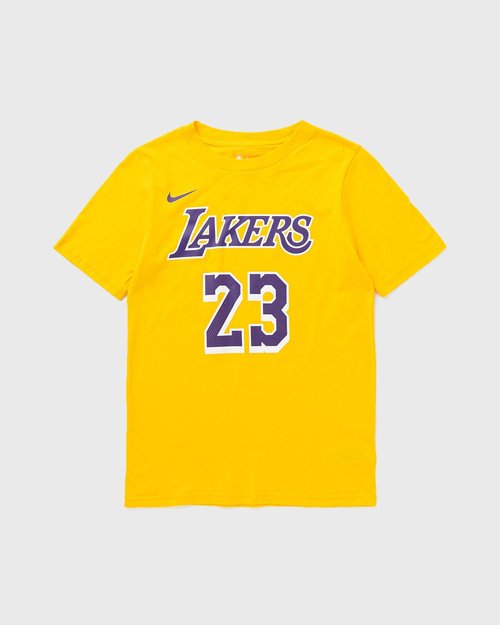 Nike N&N Tee -Icon Los Angeles Lakers Lebron James #23 - EZ2B7BCMW-NFG-LAK23