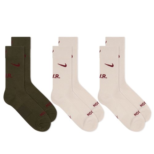 Nike NOCTA Crew Sock 3-Pack - Multi - DD9240-914