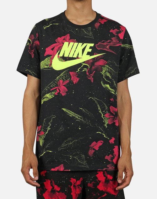 nike flower tee