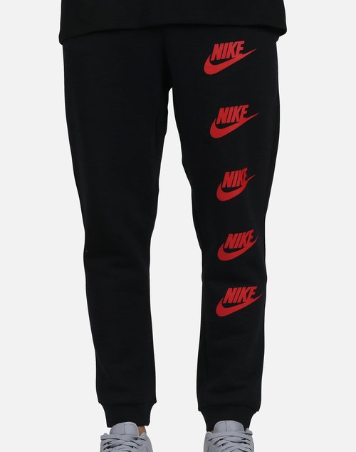 Nike NSW ARCHIVE JOGGER PANTS - Black/Red - AV3625-011