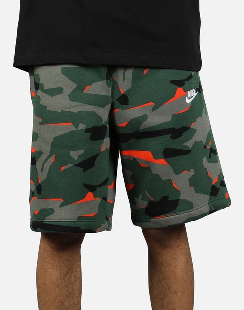 Nike NSW CLUB CAMO SHORTS - Camouflage - AR2899-323