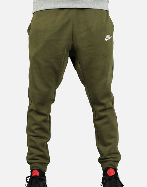 Nike NSW CLUB FLEECE JOGGER PANTS - Olive Green - 804408-395