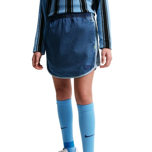 Nike Sportswear Collection Denim Skirt - Mystic Navy/Light Armory Blue/Aegean Storm/Coastal Blue - IF2314-435
