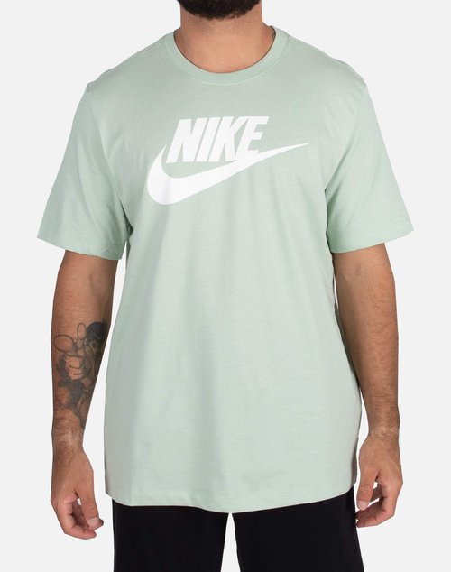 Nike NSW FUTURA ICON TEE - Pistachio Frost/White - AR5004-321