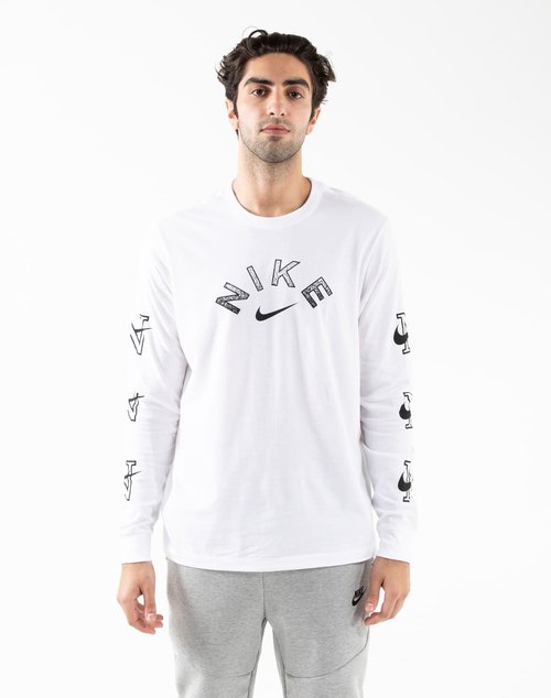 Nike Nsw Higher Learning Gx Long-Sleeve Tee - White - DJ1409-100