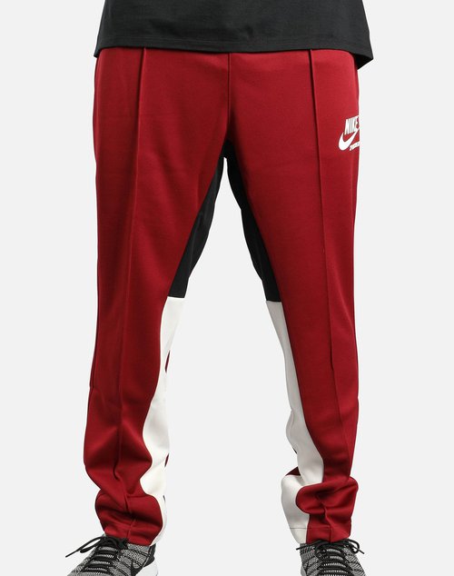 Nike NSW PANTS - Team Red/Black-Sail-Sail - 941849-677