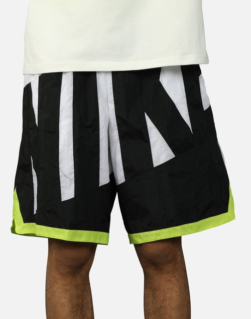 Nike NSW THROWBACK SHORTS - White/Black-Cyber-Black - AT3165-105