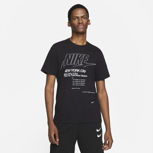Nike NYC City T-Shirt - Black/Black - DJ5841-010