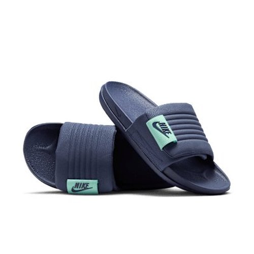 Nike Off-Court Adjust Slides - Midnight Navy/Mint Foam - DQ9624-401