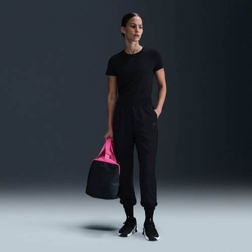 Nike One Dri-FIT High-Waisted 7/8 Jogger Pants - Black/Black - HJ1050-010