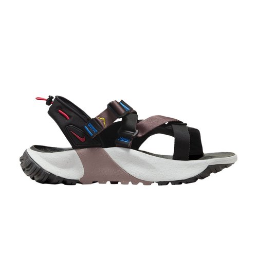 Nike Oneonta Next Nature Sandal - Black/Plum Eclipse/Photon Dust/Track Red - FB1950-002