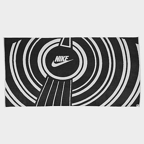 Nike Oversized Beach Towel - Black/White - N1011124-010