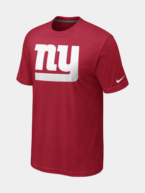 Nike Oversized Logo NFL NY Giants T-Shirt - Red - 510921-687