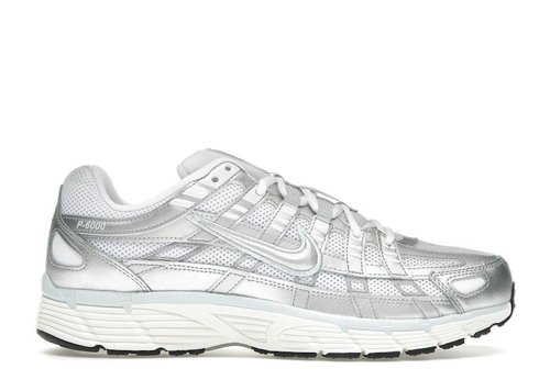 Nike P-6000 | Size 11.5 - White/Blue Tint/Sail/Metallic Silver - BV1021-106