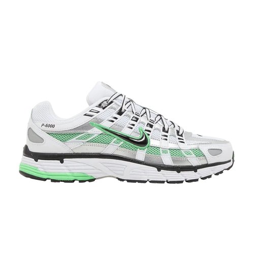 Nike P-6000 - White/Metallic Silver/Spring Green/Black - CD6404-104