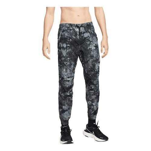 Nike Packable Full Print Logo Plaid Casual Bundle Feet Sports Pants/Trousers/Joggers Black - Multi-Color - DB0869-060