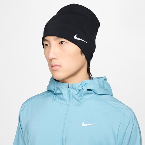 Nike Peak Dri-FIT Cuffed Running Beanie - Black - N1012399-042