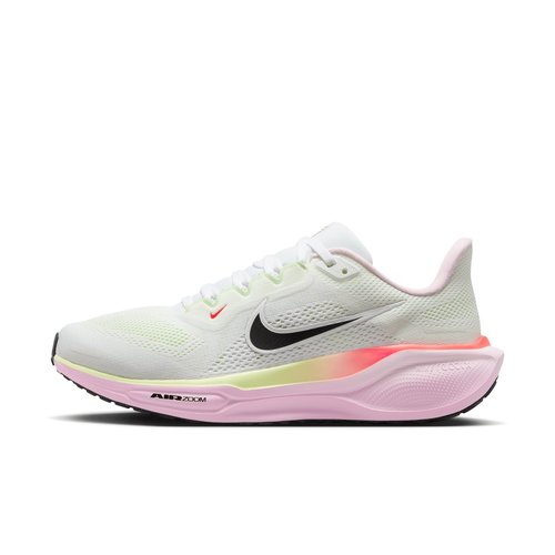 Nike Air Zoom Pegasus 41 - White/Pink Foam/Bright Crimson/Black - IB4377-100