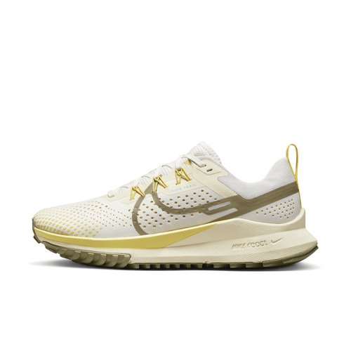 Nike React Pegasus Trail 4 | Cream | Size 9.5 - Phantom/Neutral Olive/Saturn Gold - FJ4732-001