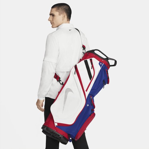 Nike Performance Cart Golf Bag - Gym Red/Deep Royal Blue - N1002004-679