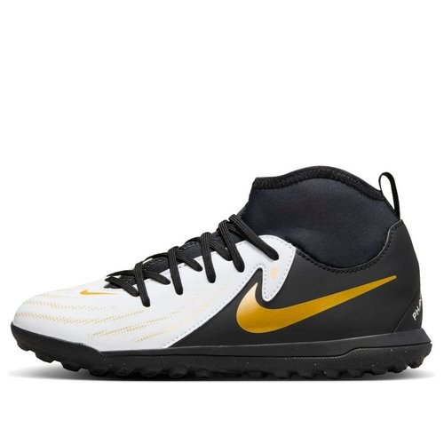 Nike Phantom Luna II Club TF - White/Black/Metallic Gold - FJ2607-100